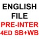 English File Pre-Intermediate (4th Edition) SB+WB+Online